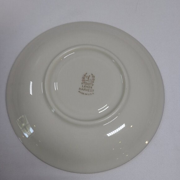Lenox USA Made Cup & Saucer‎ Set Harvest Pattern Discontinued Replacement - Picture 6 of 6